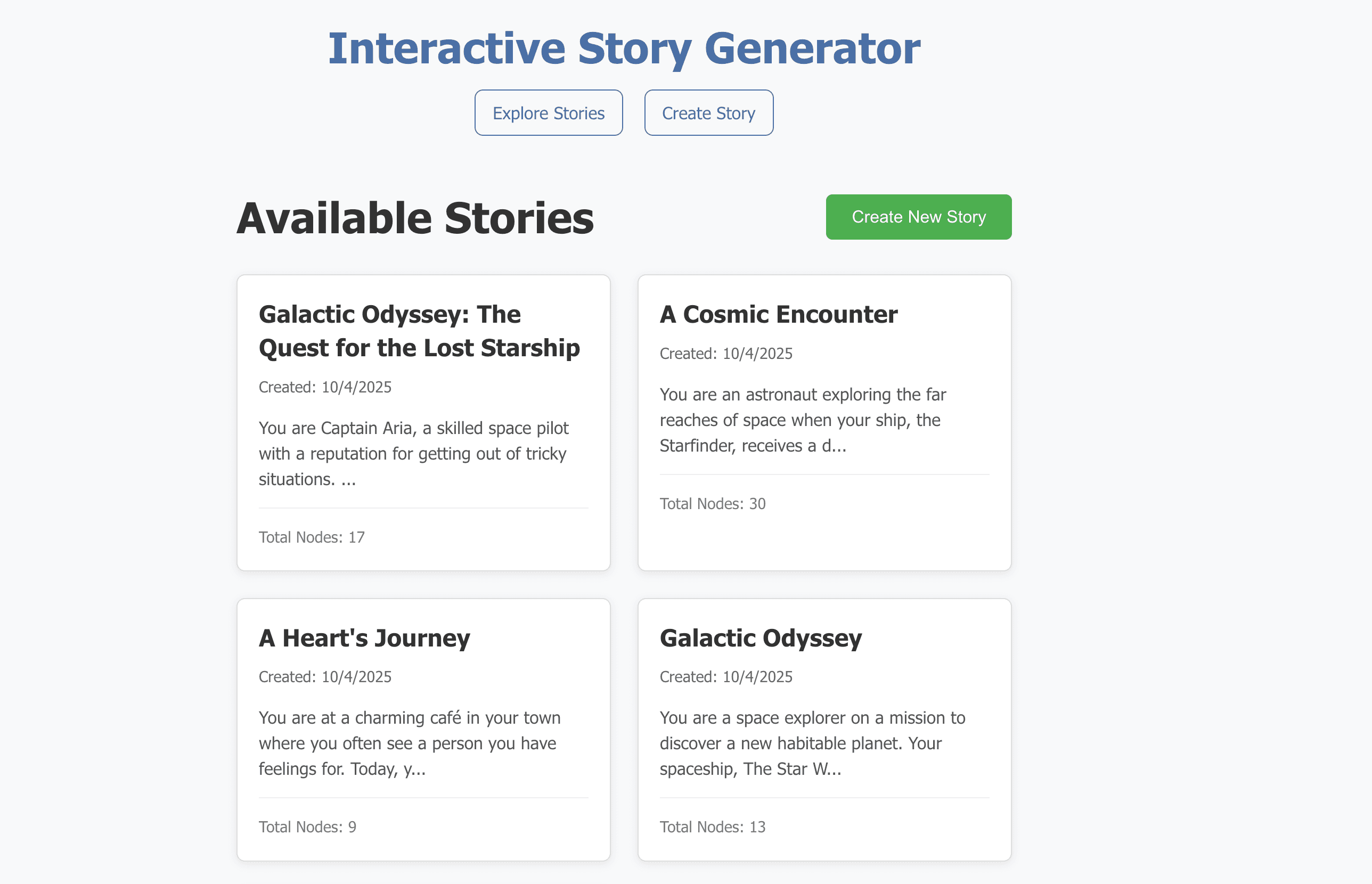 Create Your Adventure